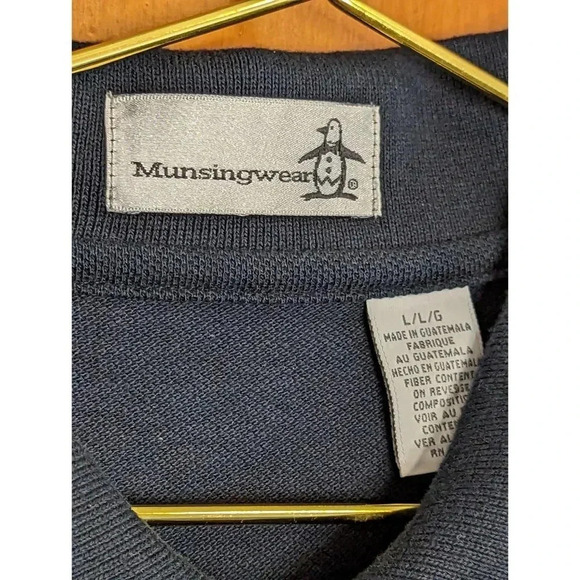 Munsingwear USC Navy Blue Polo Large - Picture 2 of 7